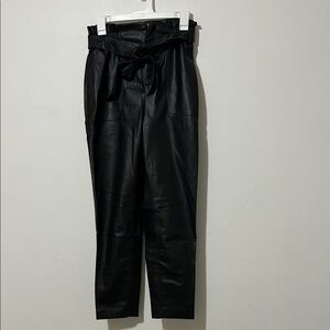 Blank NYC Black Paperbag Waist Pants